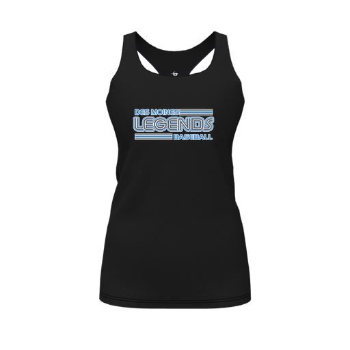 [FT0TRBBK-FYS-LOGO1] Decker Racerback Tank Top (Female Youth S, Black, Logo 1)
