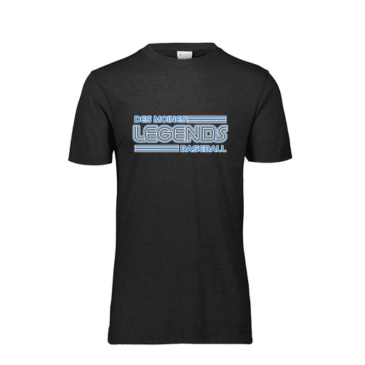 [FTSCUBBK-YS-LOGO1] Decker Youth Tri-Blend T-Shirt - Short Sleeve (Youth S, Black, Logo 1)