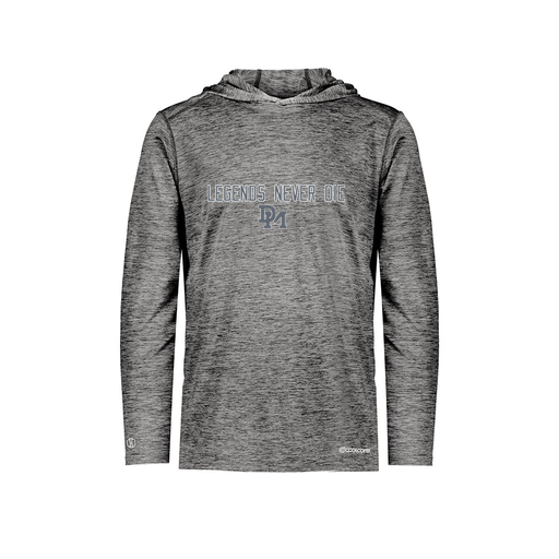 [FOLHCGBK-YS-LOGO3] Decker Youth Charge Hoodie (Youth S, Black, Logo 3)