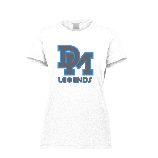 [FTSCUBWH-FAXS-LOGO2] Decker Women's Tri-Blend T-Shirt - Short Sleeve (Female Adult XS, White, Logo 2)