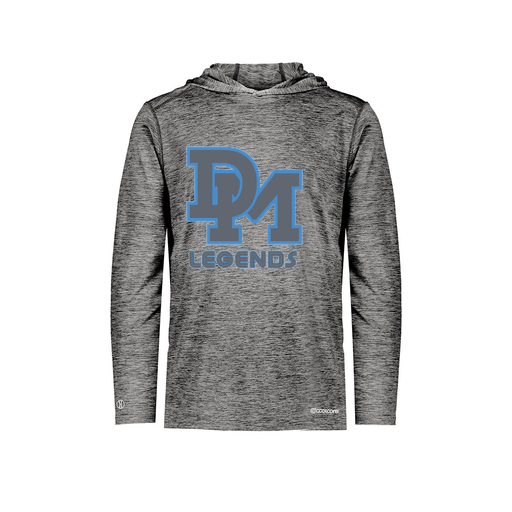 [FOLHCGBK-AS-LOGO2] Decker Men's Charge Hoodie (Adult S, Black, Logo 2)