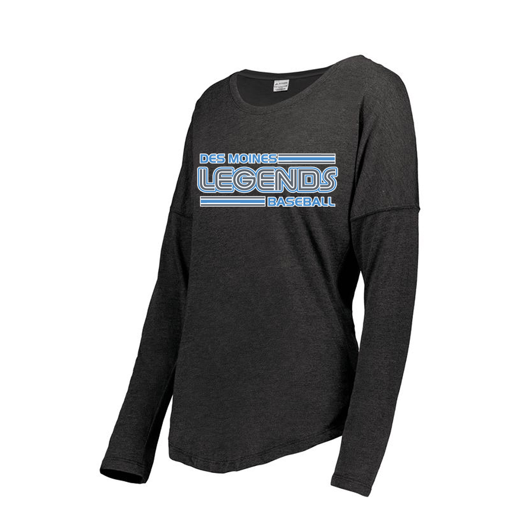 Decker Women's Tri-Blend T-Shirt - Long Sleeve